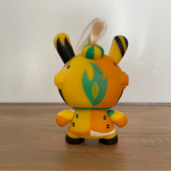 Kidrobot Art of War Dunny Patricio Oliver Set of Three Knights Yellow Red Teal - Picture 12 of 13